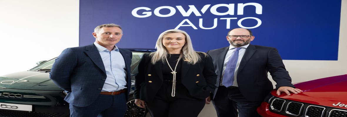 GOWAN AUTO APPOINTS DENNEHY MOTORS TO FIAT, FIAT PROFESSIONAL AND JEEP DEALER NETWORKS